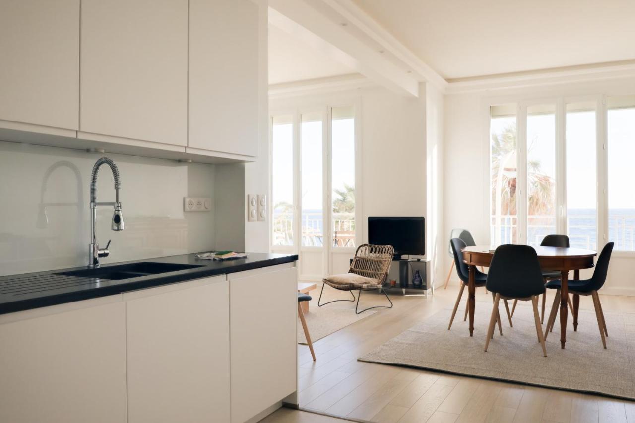 Immogroom - Sea View - 2 Min From Beach - Congressbeaches Cannes Bagian luar foto